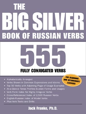 cover image of The Big Silver Book of Russian Verbs